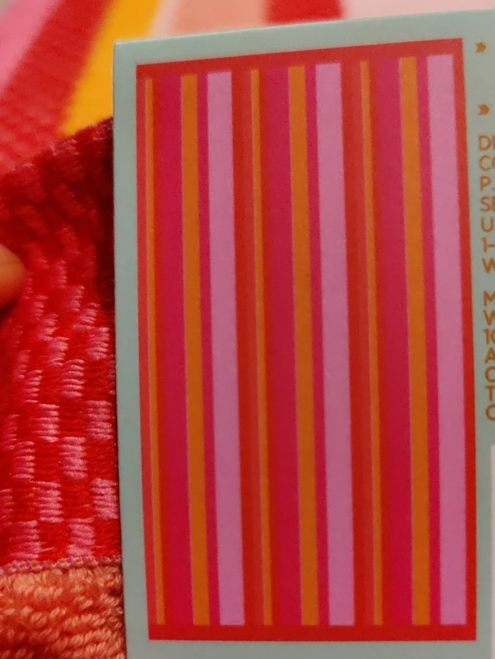 New!Welspun Beach Towel Multicolor Doris Striped Cotton Summer Y2K Cottagecore